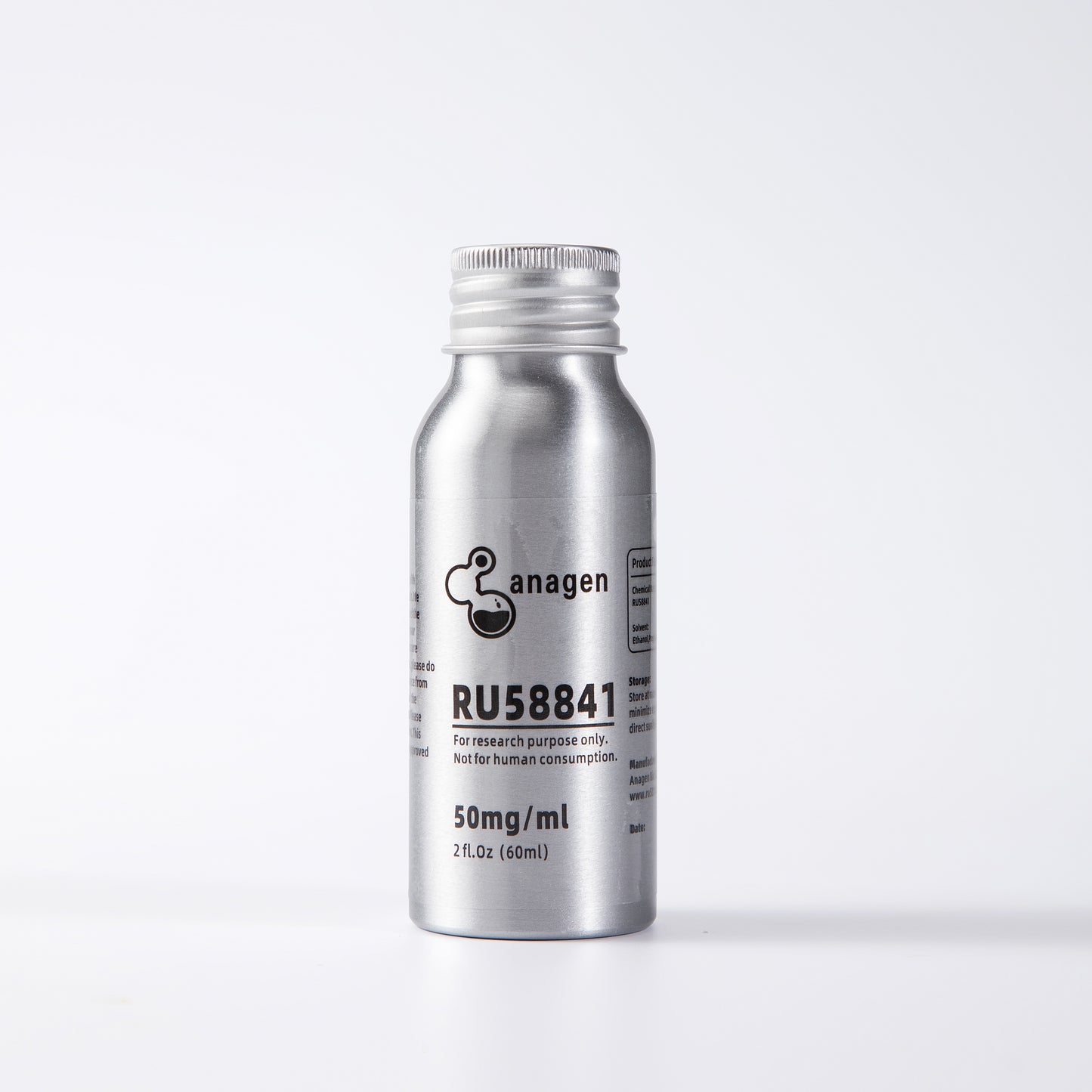RU58841 Solution (+99% Purity) - Treatment for Male Pattern Hair Loss 50mg/ml