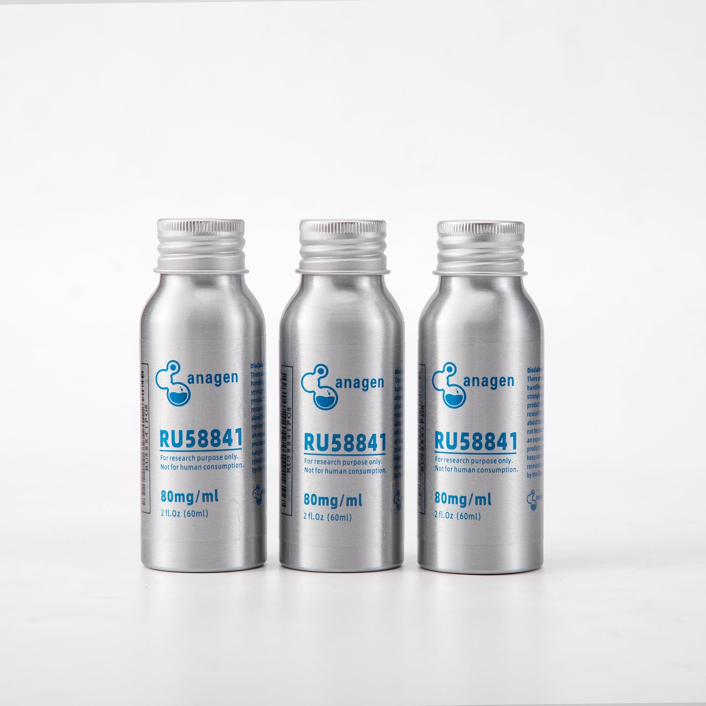 RU58841 Solution (+99% Purity) - Treatment for Male Pattern Hair Loss 80mg/ml